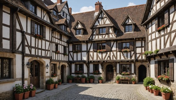 Découvrez la Normandie : l'art des maisons à Colombages